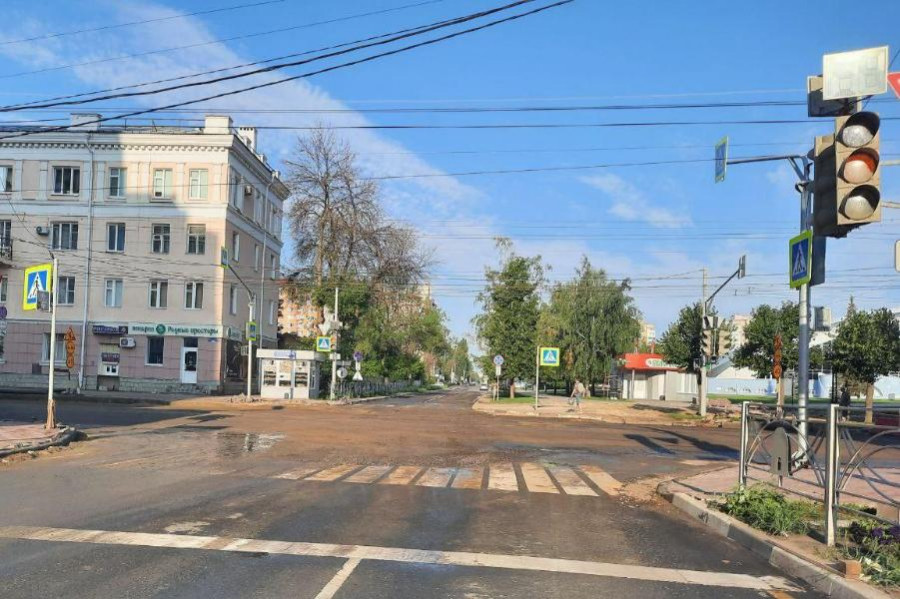 В Тамбове на улице Советской завершили ремонт теплосети