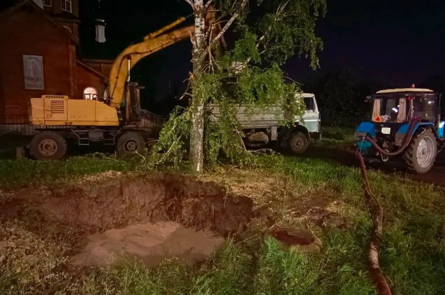 В Тамбове устранили повреждение на водоводе по улице Астраханской 