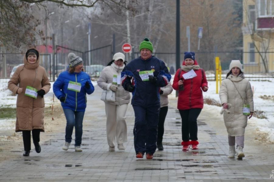 Жители Котовска встретили новый год "Забегом обещаний"