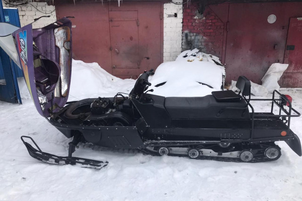 Полицейские нашли и вернули владельцу пропавший снегоход