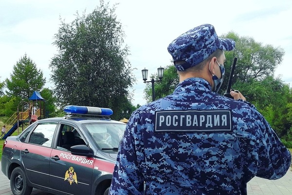 В Тамбовской области росгвардейцы задержали нетрезвого правонарушителя