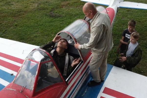 В Тамбове завершилась первая лётная смена школы юного пилота