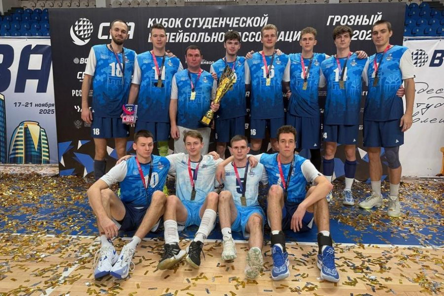 Тамбовские волейболисты выиграли Кубок Студенческой волейбольной ассоциации