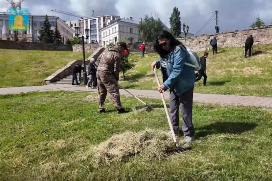 В Тамбове прошёл общегородской субботник