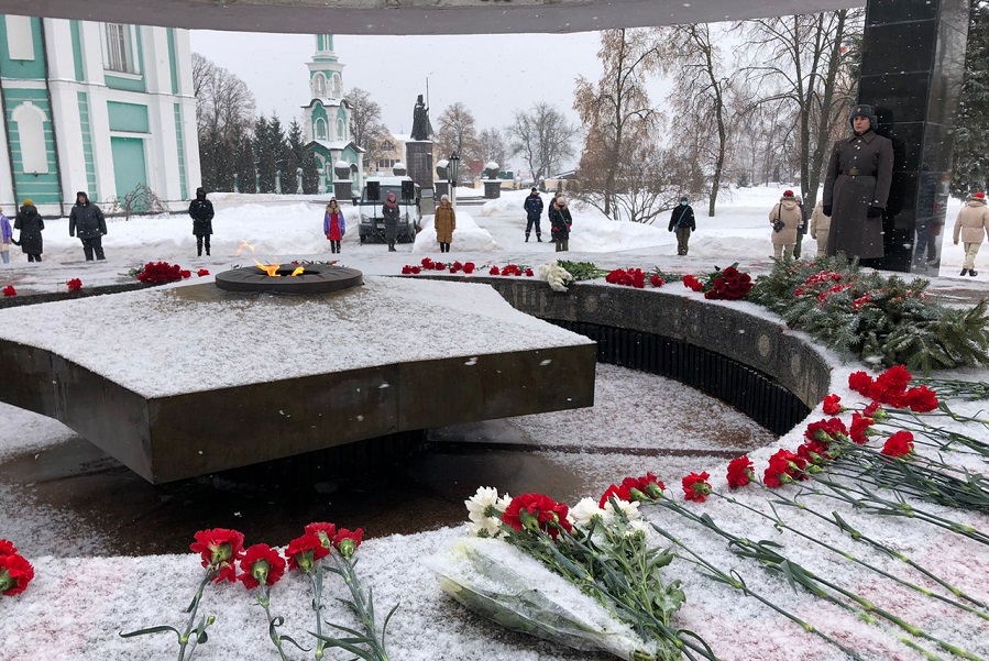 В Тамбове почтили память жителей и защитников блокадного Ленинграда
