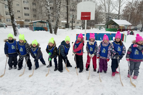 В детских садах Тамбова создали условия для занятий зимними видами спорта