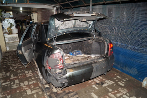 Полицейские задержали тамбовчанина, который поджег автомобиль бизнесмена из-за ссоры