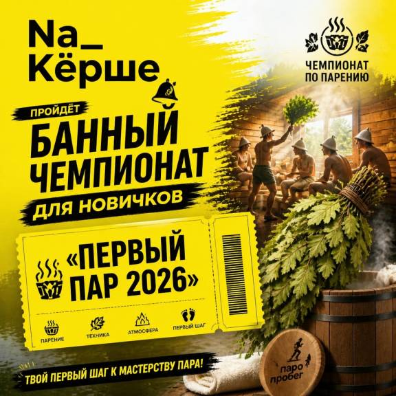 Первый банный фестиваль "ПароПробег"