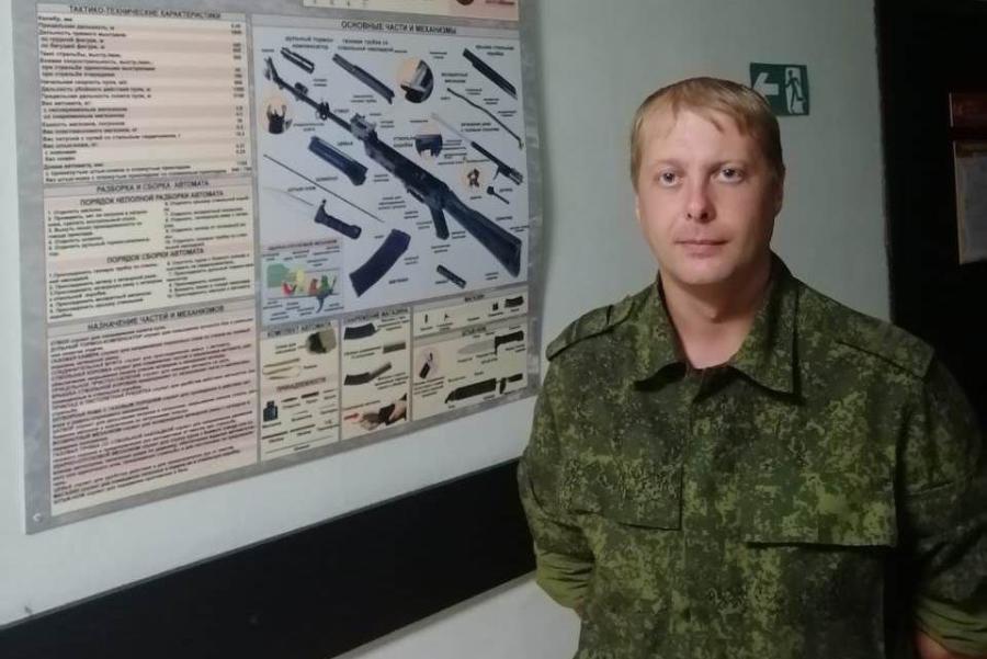 Уроженца Пичаевского района отметили за вклад в подготовку техники во время военных сборов 