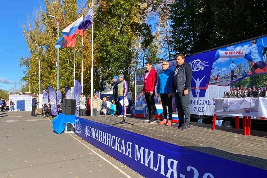 Сбербанк выступил партнером спортивных соревнований "Державинская миля" в Тамбове