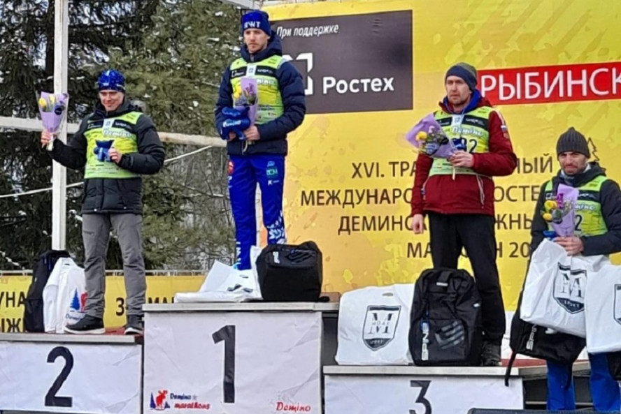 Тамбовчанин завоевал две медали на Международном Дёминском лыжном марафоне-2023