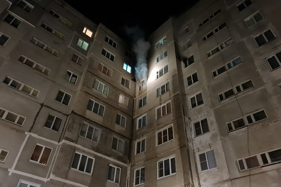 Житель Моршанска скончался в "скорой" после пожара
