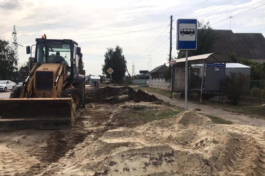 В Рассказово завершился первый этап реконструкции канализационного коллектора