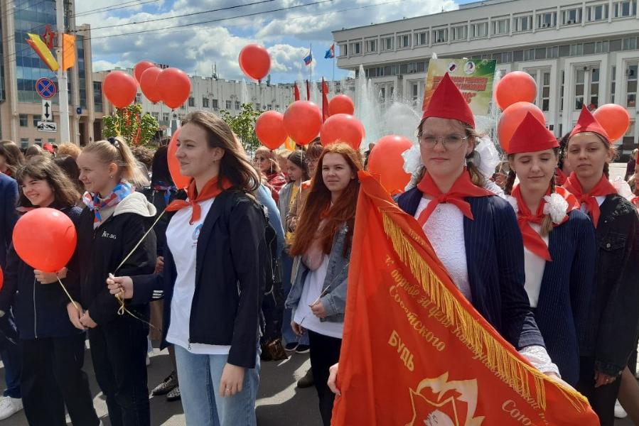 В Тамбове прошёл парад, посвящённый 100-летию пионерии