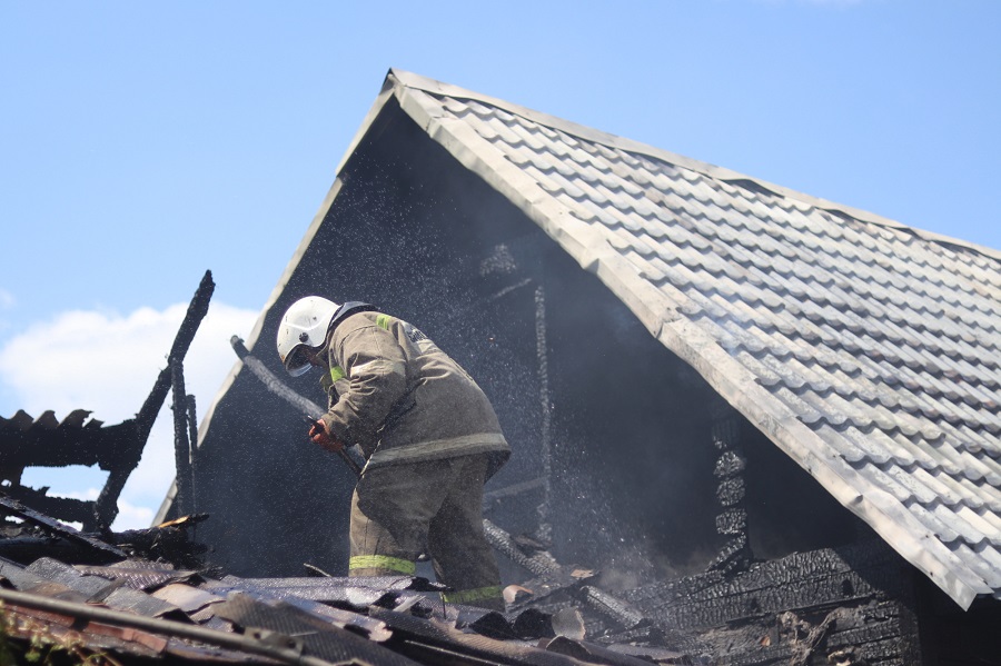 В Тамбовской области за неделю в пожарах погибли два человека