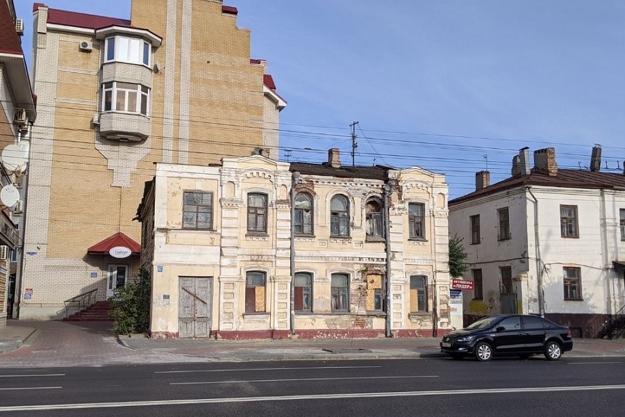 В Тамбове сдают в аренду историческое здание на Советской
