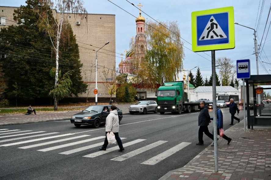 Ремонт улицы Московской в Тамбове завершён на 95%
