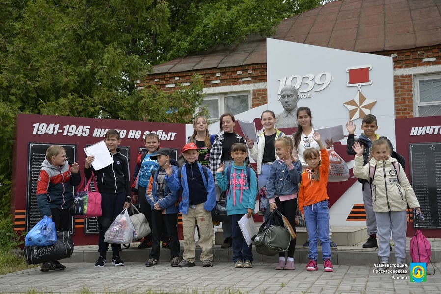 В Рассказовском районе открылась первая смена оздоровительного лагеря "Сокол"
