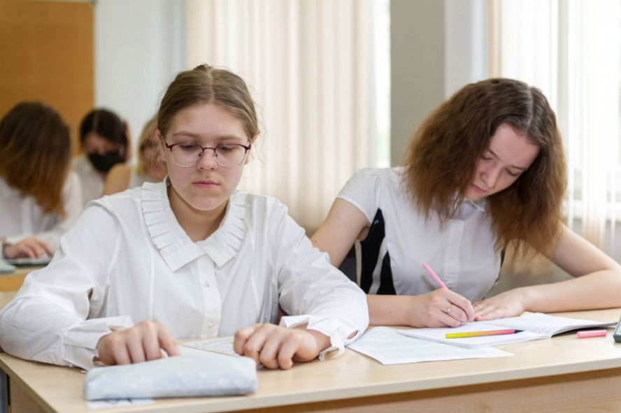Тамбовские школьники пишут Всероссийскую олимпиаду по немецкому языку