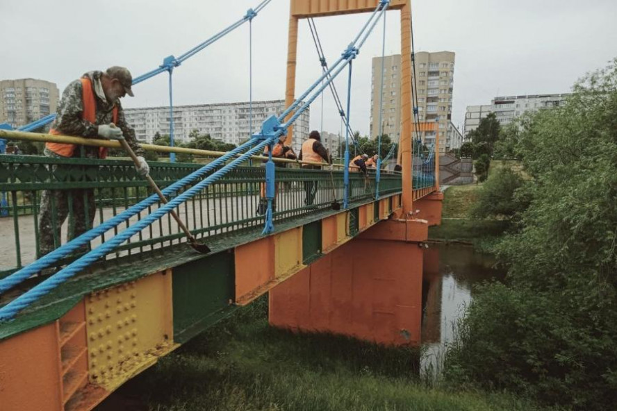 Мосты в Тамбове перекрасят в голубой цвет