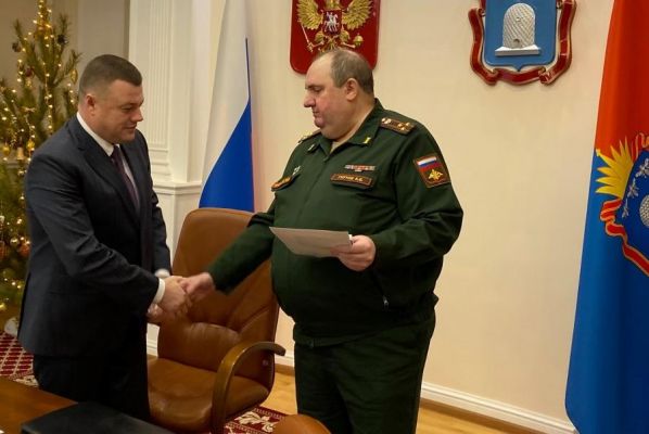Александр Никитин награждён Знаком отличия "За заслуги" Западного военного округа
