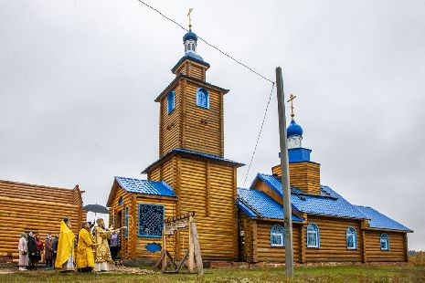 В Тамбовской области освятили новый храм в честь Казанской иконы Божией Матери