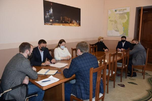 В Тамбове обсудили техническую документацию реконструкции коллектора на Набережной