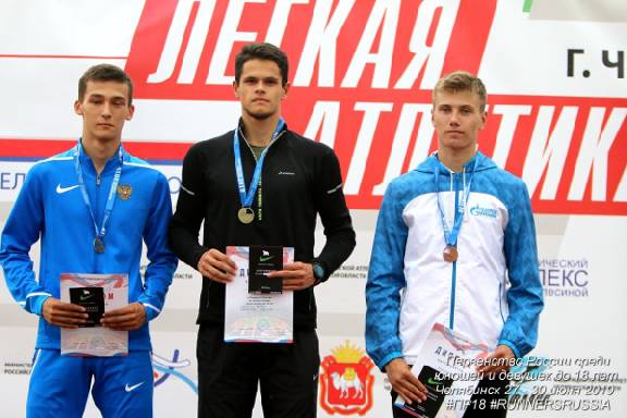 Тамбовчанин победил на первенстве России по легкой атлетике
