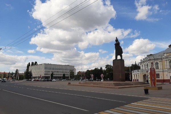 Тамбовчане снова хотят убрать памятник Ленину с центральной площади