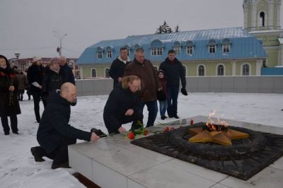 В Рассказово почтили память погибших земляков в Сталинградской битве