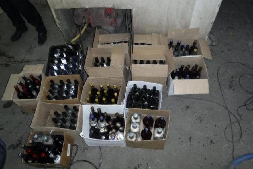 В Тамбовской области изъяли более 3,5 тысяч бутылок контрафактного алкоголя