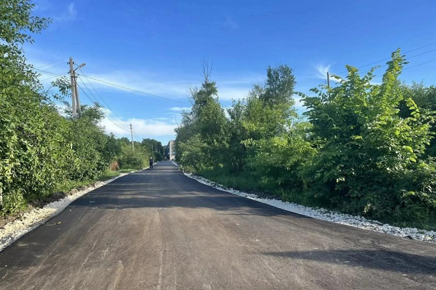 В Уварове после вмешательства прокуратуры отремонтировали разбитую дорогу