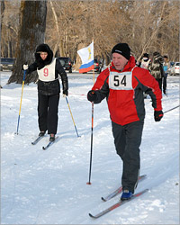 Чемпионат и первенство города Тамбова по спортивному ориентированию на лыжах