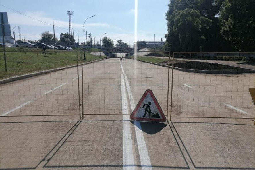 В Тамбове открыли движение транспорта под жд мостом на улице Гастелло