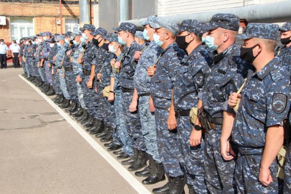 Тамбовские полицейские вернулись из полугодовой командировки на Северный Кавказ