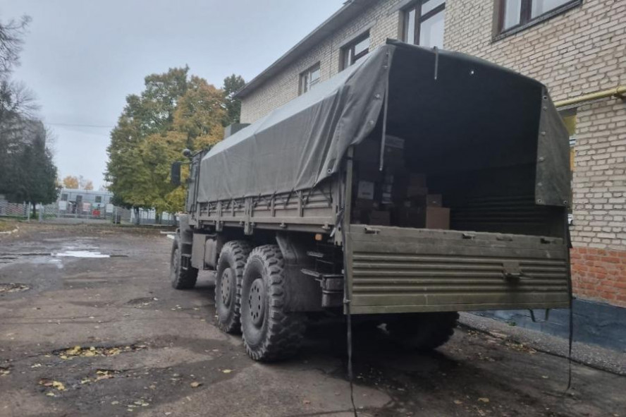 Жители Рассказовского района отправили солдатам очередную партию гуманитарной помощи