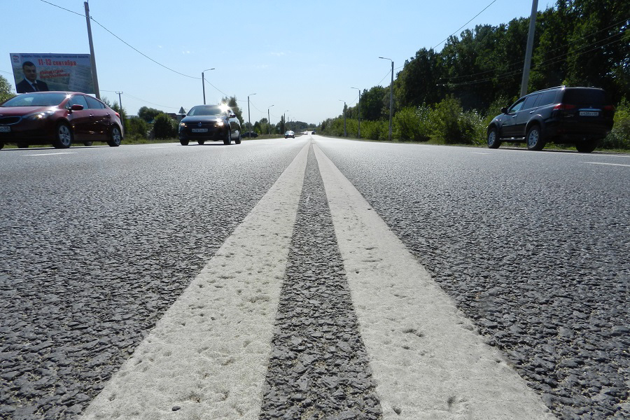 На трассе Тамбов-Котовск завершился ремонт дороги