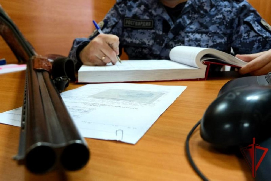 Тамбовские росгвардейцы за неделю проверили более 80 владельцев оружия