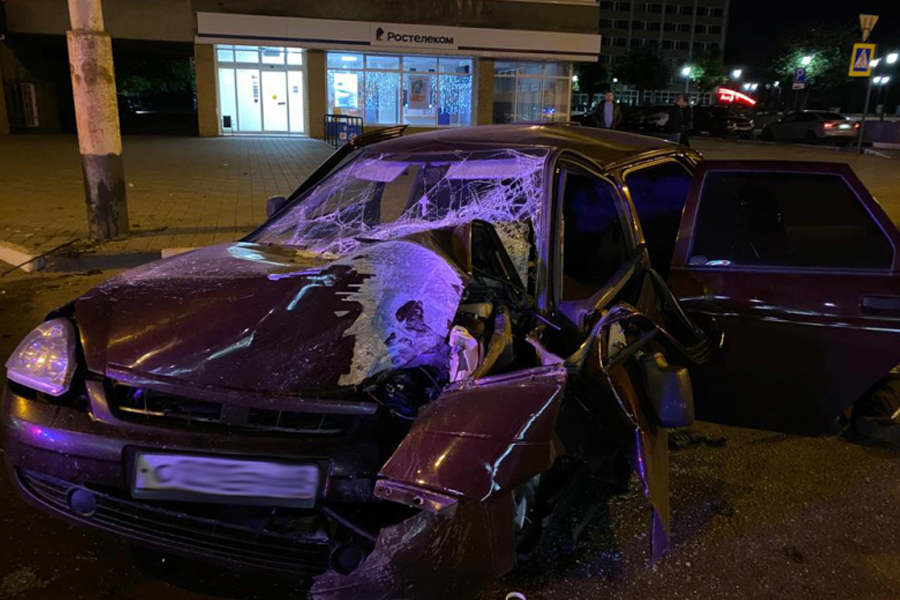 Ночное ДТП в центре Тамбова унесло жизнь водителя "Приоры"