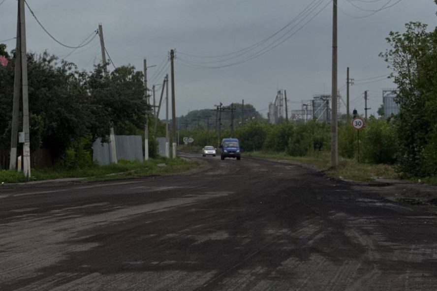 Ремонт дороги в селе Платоновка Рассказовского округа планируют завершить до 1 ноября