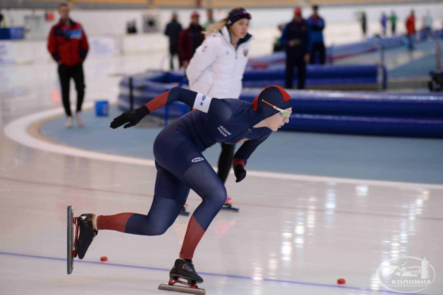 Конькобежцы Державинского университета выступили на соревнованиях в Коломне