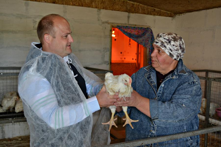 Глава Рассказовского района посетил фермерское хозяйство