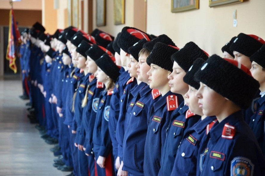 В казачьей кадетской школе Тамбова прошёл урок мужества, посвященный Сталинградской битве