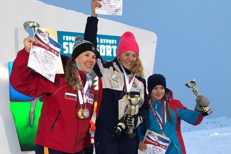 Тамбовская горнолыжница выиграла медаль чемпионата России