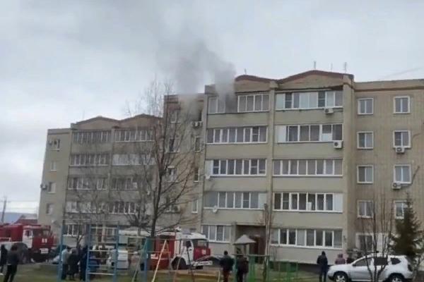 В Мичуринске загорелась квартира в многоэтажке на Липецком шоссе