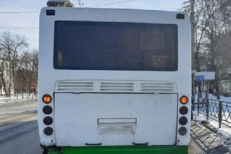 В Тамбове пассажирку автобуса увезли на "скорой" после ДТП