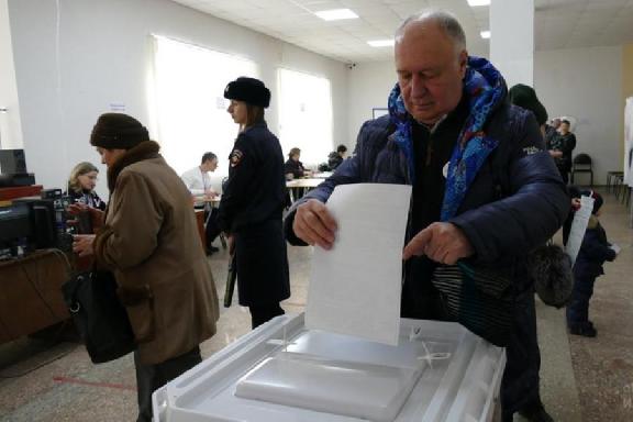 Руководители Котовска приняли участие в голосовании на выборах Президента РФ