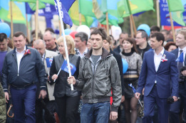  Первомаяская демонстрация в Тамбове