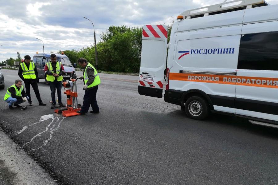 Эксперты проверили качество ремонта на Рассказовском шоссе