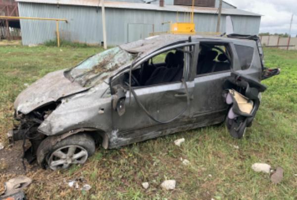 В Тамбовской области подросток на угнанном автомобиле попал в ДТП